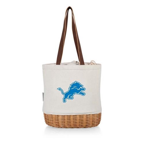 Picnic Time Detroit Lions Pico Willow & Canvas Lunch Basket - Primary Image