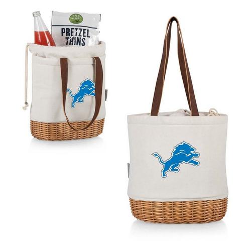 Picnic Time Detroit Lions Pico Willow & Canvas Lunch Basket - Primary Image
