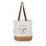 Picnic Time Pittsburgh Steelers Pico Willow & Canvas Lunch Basket - Thumbnail 1 of 4