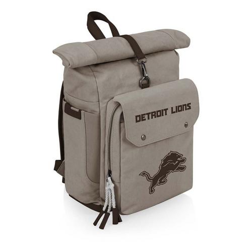 Picnic Time Detroit Lions Carmel Roll Top Picnic Backpack Cooler - Primary Image