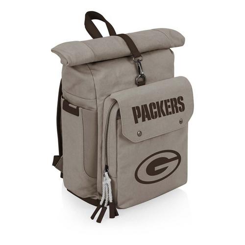 Picnic Time Green Bay Packers Carmel Roll Top Picnic Backpack Cooler - Primary Image