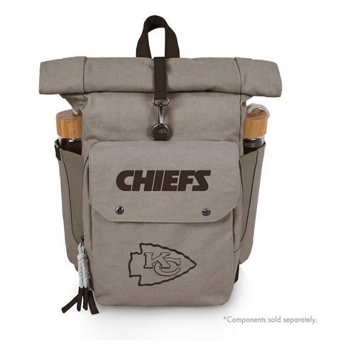 Picnic Time Kansas City Chiefs Carmel Roll Top Picnic Backpack Cooler - Primary Image