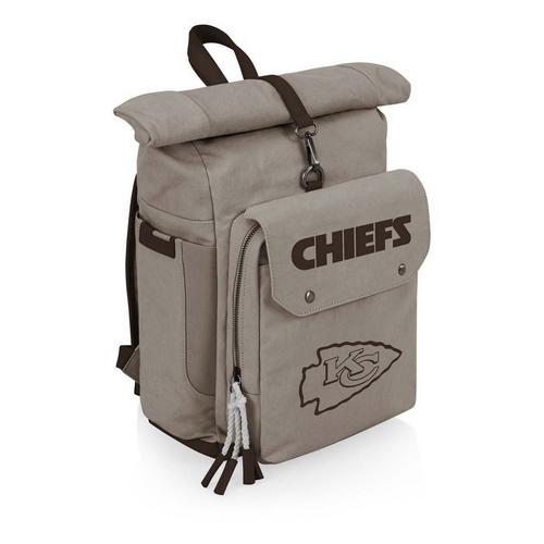 Picnic Time Kansas City Chiefs Carmel Roll Top Picnic Backpack Cooler - Primary Image