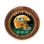 Picnic Time Green Bay Packers Barista Serving Tray with Glass Insert - Thumbnail 1 of 3