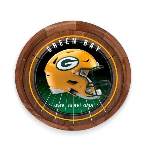 Picnic Time Green Bay Packers Barista Serving Tray with Glass Insert - Primary Image