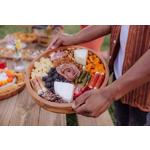 Picnic Time Green Bay Packers Barista Serving Tray with Glass Insert - Thumbnail 3 of 3