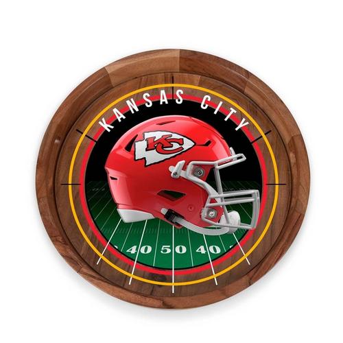 Picnic Time Kansas City Chiefs Barista Serving Tray with Glass Insert - Primary Image