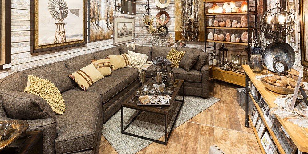 A home decor display at SCHEELS.