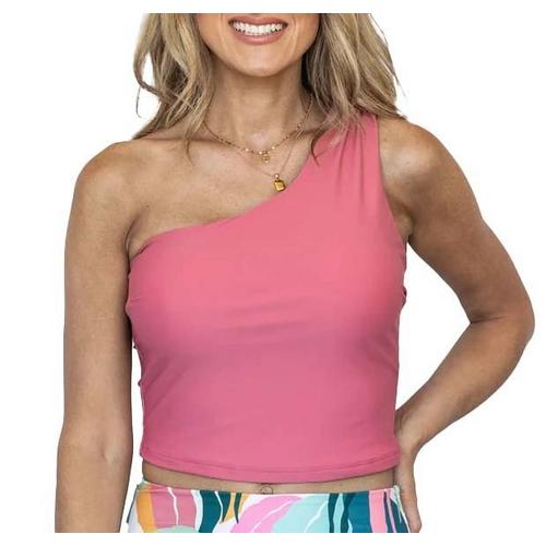 Women's Janela Bay Single Shoulder Swim Tankini - Primary Image