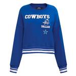 Pro Standard Women's Dallas Cowboys Retro Classic Hoodie - Thumbnail 1 of 2