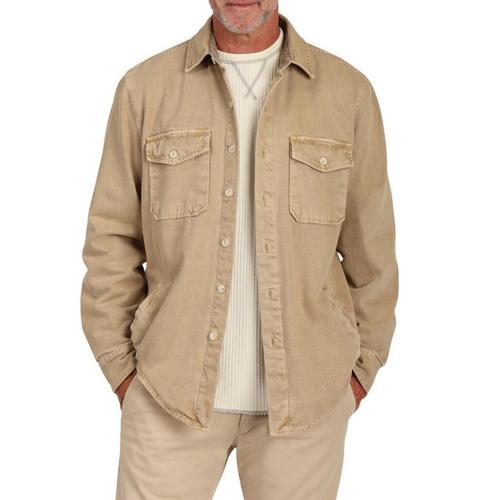Men's True Grit Top Of The Mountain Long Sleeve Shacket - Primary Image
