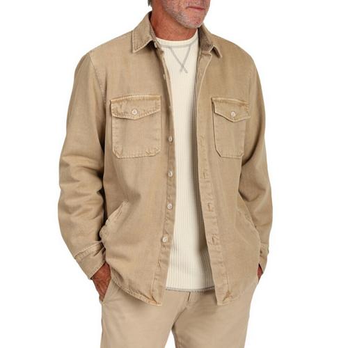 Men's True Grit Top Of The Mountain Long Sleeve Shacket - Primary Image