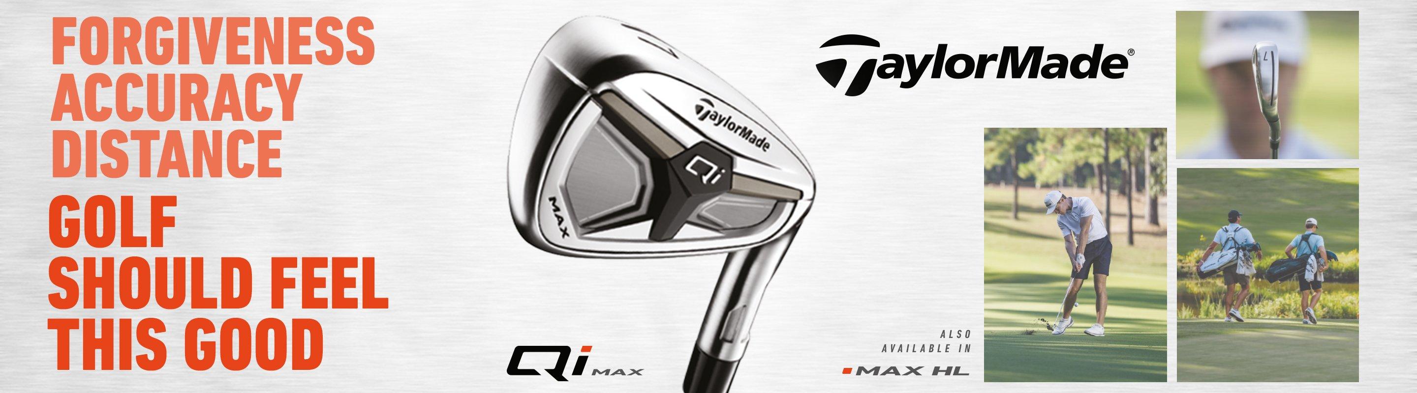 Forgiveness, accuracy, distance: golf should feel this good. Taylormade