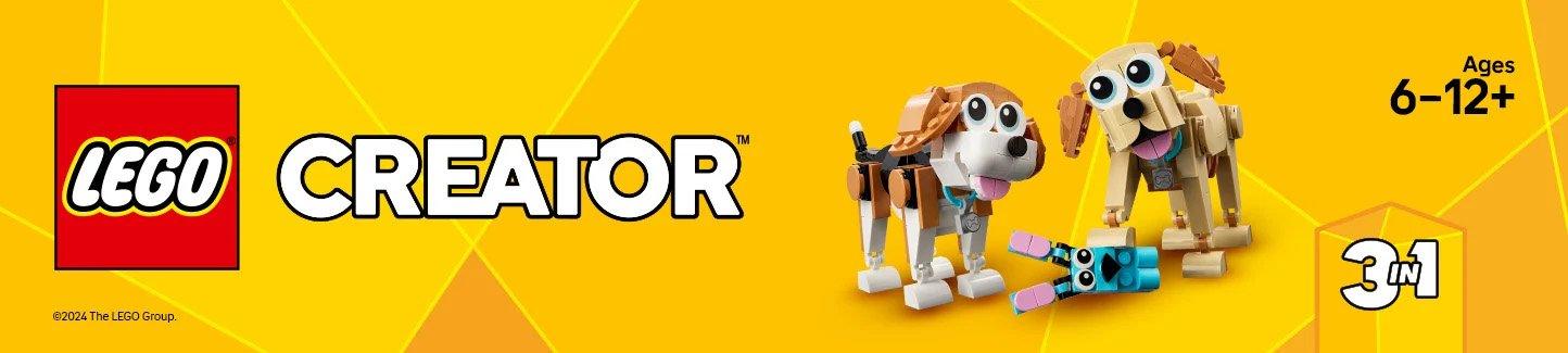 Lego creator toy animal imagery