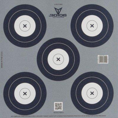 5 Spot Mini Paper Target - 30-06 Outdoors