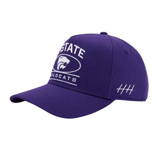 Huega House Kansas State Wildcats Crest Adjustable Hat - Primary Image
