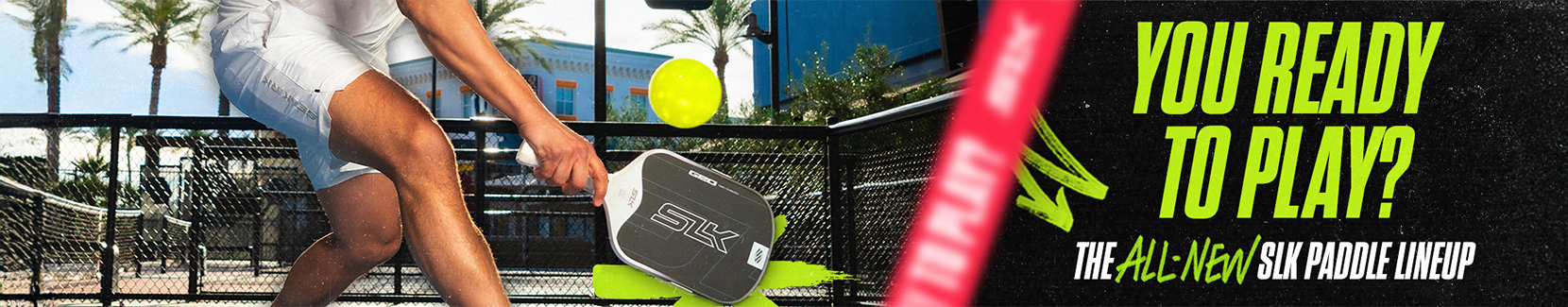 You ready to play? the all new slk paddle lineup