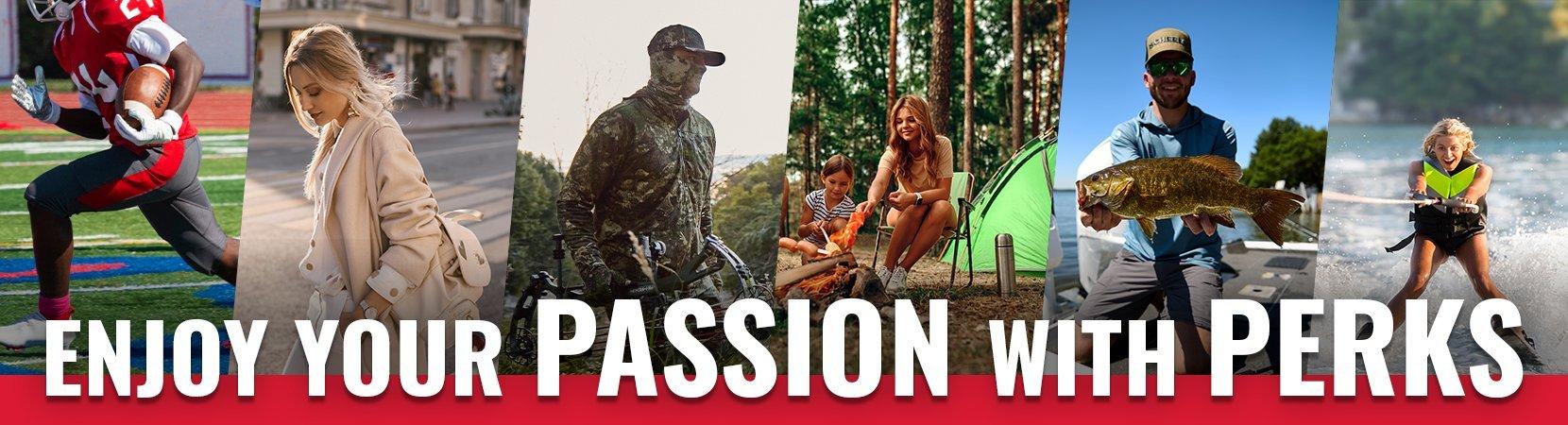 Enjoy Your Passion with Perks