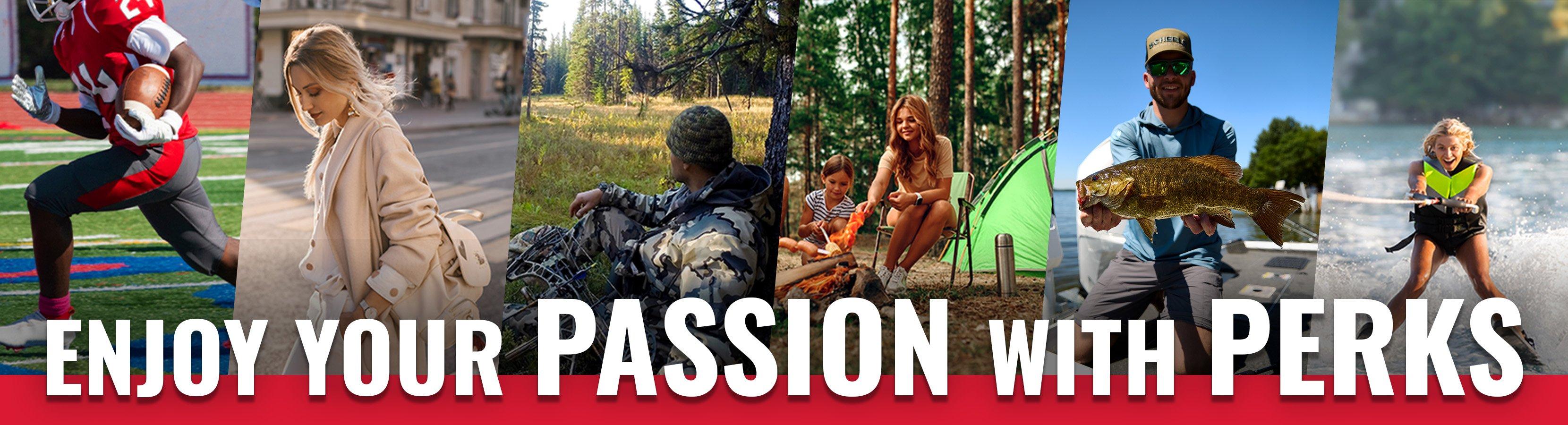 Enjoy Your Passion with Perks