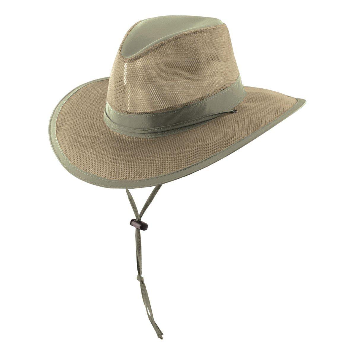 Dorfman-Pacific Supplex Nylon Safari Fishing Bucket Hat - Dorfman-Pacific