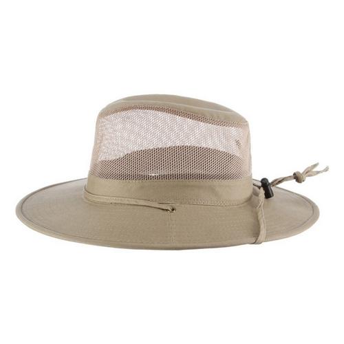 Men's Dorfman-Pacific Solarweave Mesh Safari Fishing Sun Hat - Primary Image
