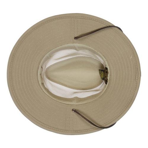 Men's Dorfman-Pacific Twill Mesh Safari Sun Hat - Primary Image