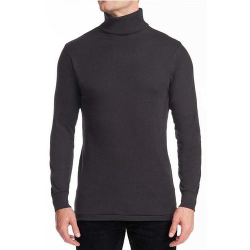 Men's Stanfield's Rib Long Sleeve Turtleneck Base Layer - Primary Image