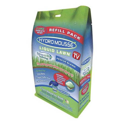 Hydro Mousse Refill Pack Liquid Lawn Fine Fescue Grass Full Sun Grass Seed - Primary Image