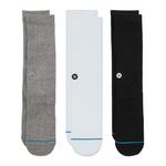 Kids' Stance Icon 3 Pack Crew Socks - Thumbnail 1 of 2