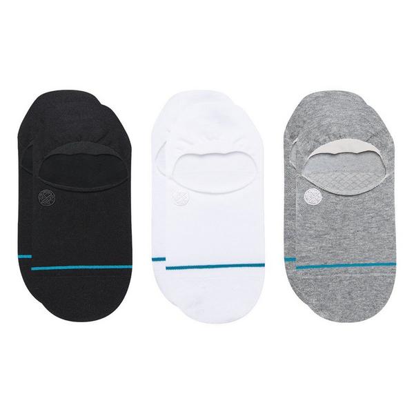 Stance Icon 3 Pack 3 Packs No Show Socks Small Multi 3 Pack
