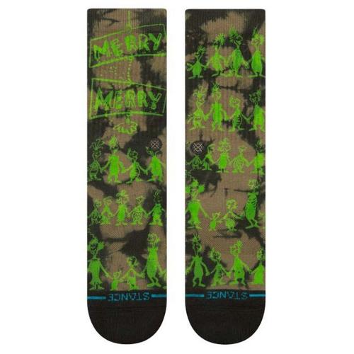 Stance X The Grinch Down in Whovile Crew Socks - Primary Image