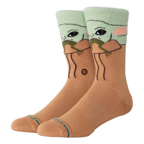 Men's Stance Grogu Hungry Medium Cushion Crew Socks - Primary Image