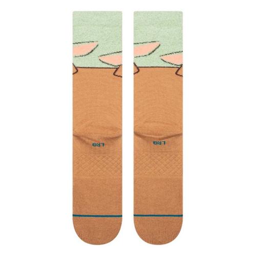 Men's Stance Grogu Hungry Medium Cushion Crew Socks - Primary Image
