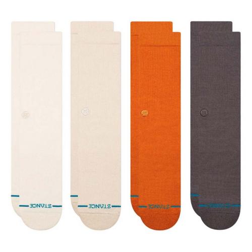 Stance Icon Medium Cushion 4 Pack Crew Socks - Primary Image