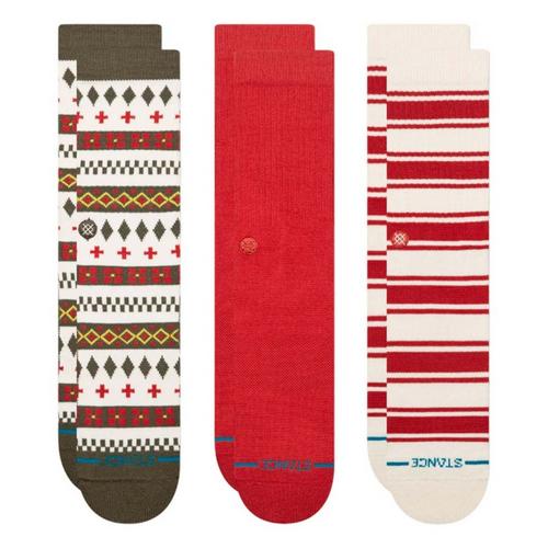 Men's Stance Cabin Days Medium Cushion 3 Pack Crew Socks - Primary Image