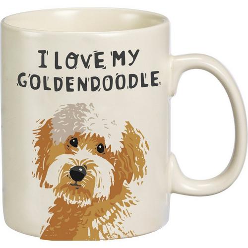 Primitives by Kathy I Love My Goldendoodle Coffee Mug - Primary Image