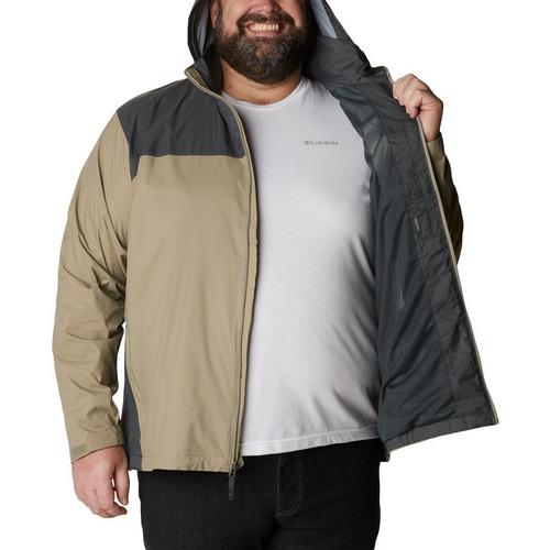 Men's Columbia Glennaker Lake Hooded Rain Jacket - Primary Image