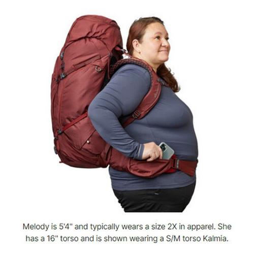Women's Gregory Mountain Mountain Mountain Mountain Kalmia 60 Plus Size Backpacking Backpack - Primary Image