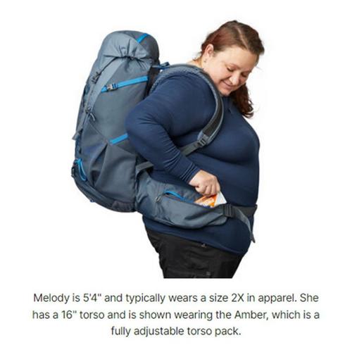 Women's Gregory Amber 44 Plus Size Backpacking Backpack - Primary Image