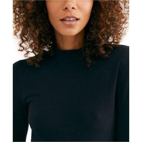 Women's Free People Rickie Long Sleeve Mock Neck Shirt - Primary Image