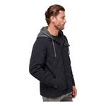 Men's TravisMathew Grey Wave Hooded Puffer Jacket - Thumbnail 2 of 4