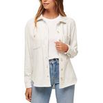 Women's TravisMathew Cloud Long Sleeve Shacket - Thumbnail 1 of 4