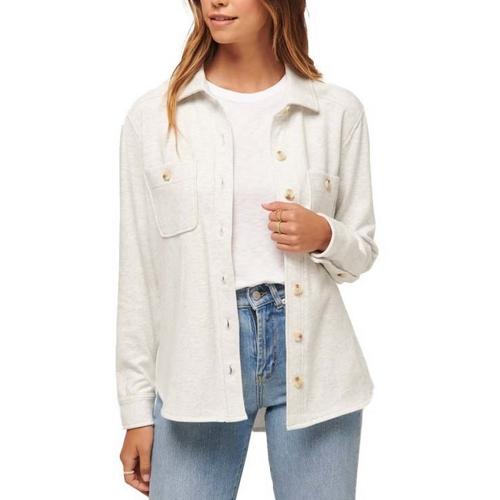 Women's TravisMathew Cloud Long Sleeve Shacket - Primary Image