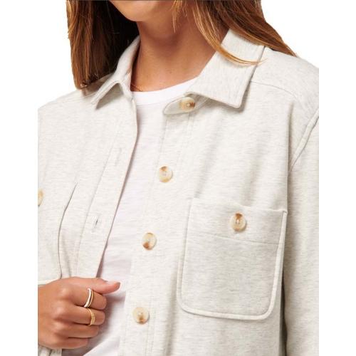 Women's TravisMathew Cloud Long Sleeve Shacket - Primary Image