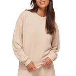 Women's TravisMathew Cloud Terry Long Sleeve Oversized Shirt - Thumbnail 1 of 3