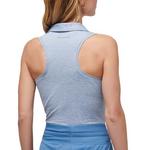 Women's TravisMathew Featherweight Sleeveless V-Neck Polo - Thumbnail 2 of 3
