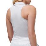 Women's TravisMathew Featherweight Sleeveless V-Neck Polo - Thumbnail 2 of 3