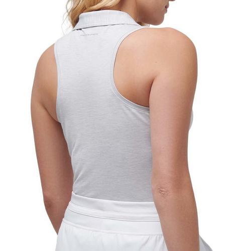 Women's TravisMathew Featherweight Sleeveless V-Neck Polo - Primary Image
