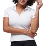 Women's TravisMathew Moveknit V-Neck Polo - Thumbnail 1 of 3