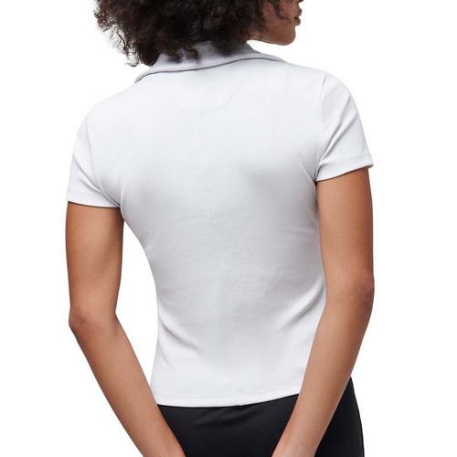 Women's TravisMathew Moveknit V-Neck Polo - Primary Image